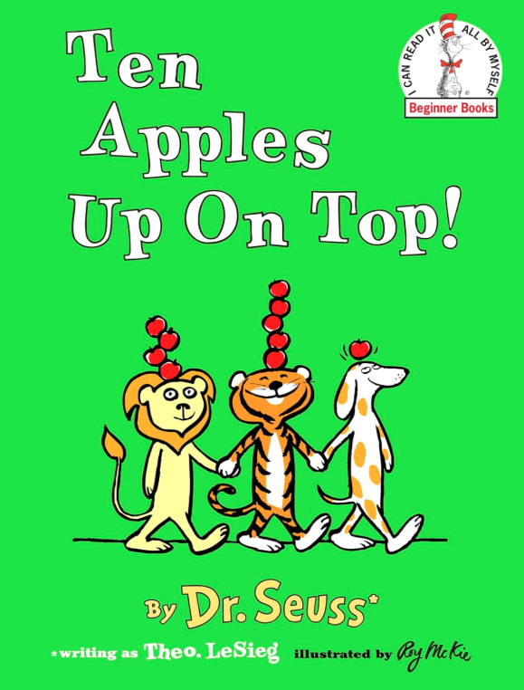 apple read alouds for first grade ten apples up on top