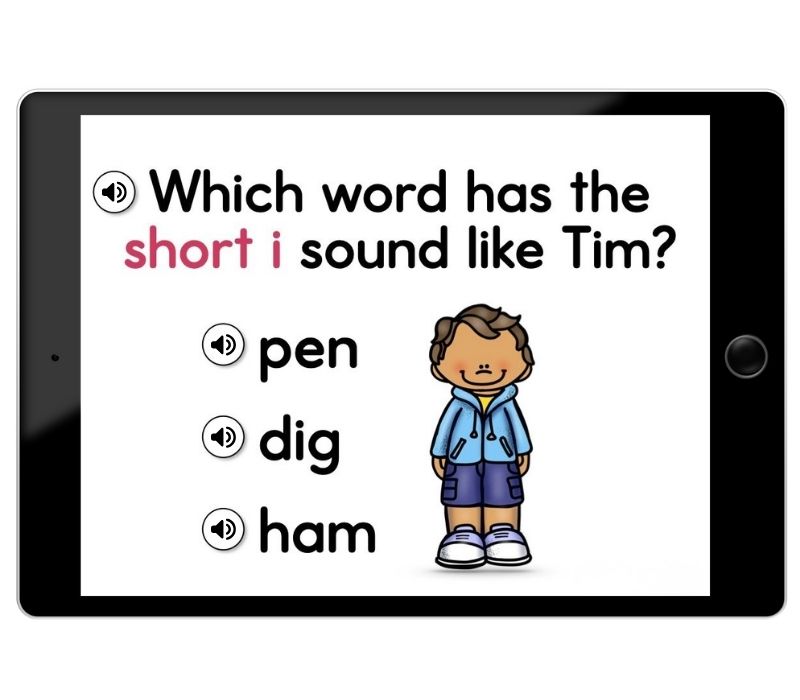 CVC Word Decodable Readers