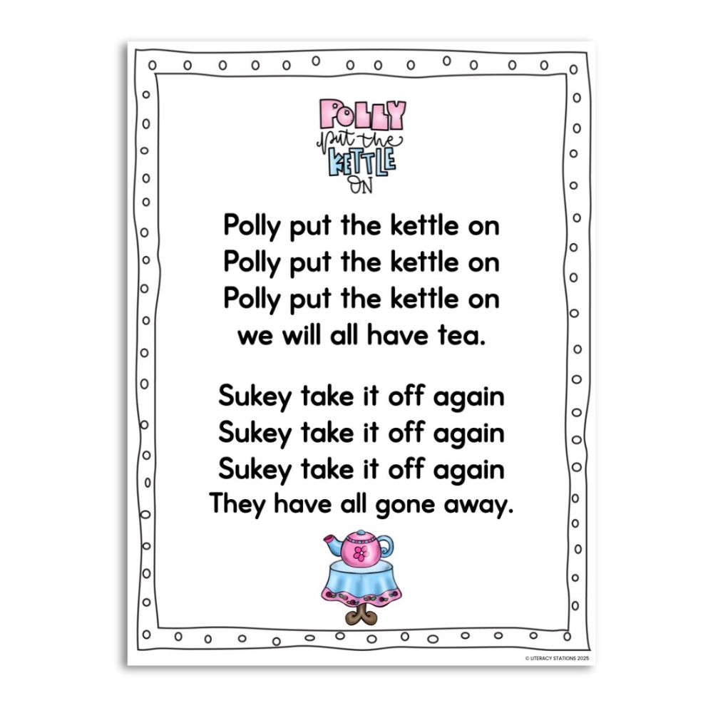 standards based poetry centers