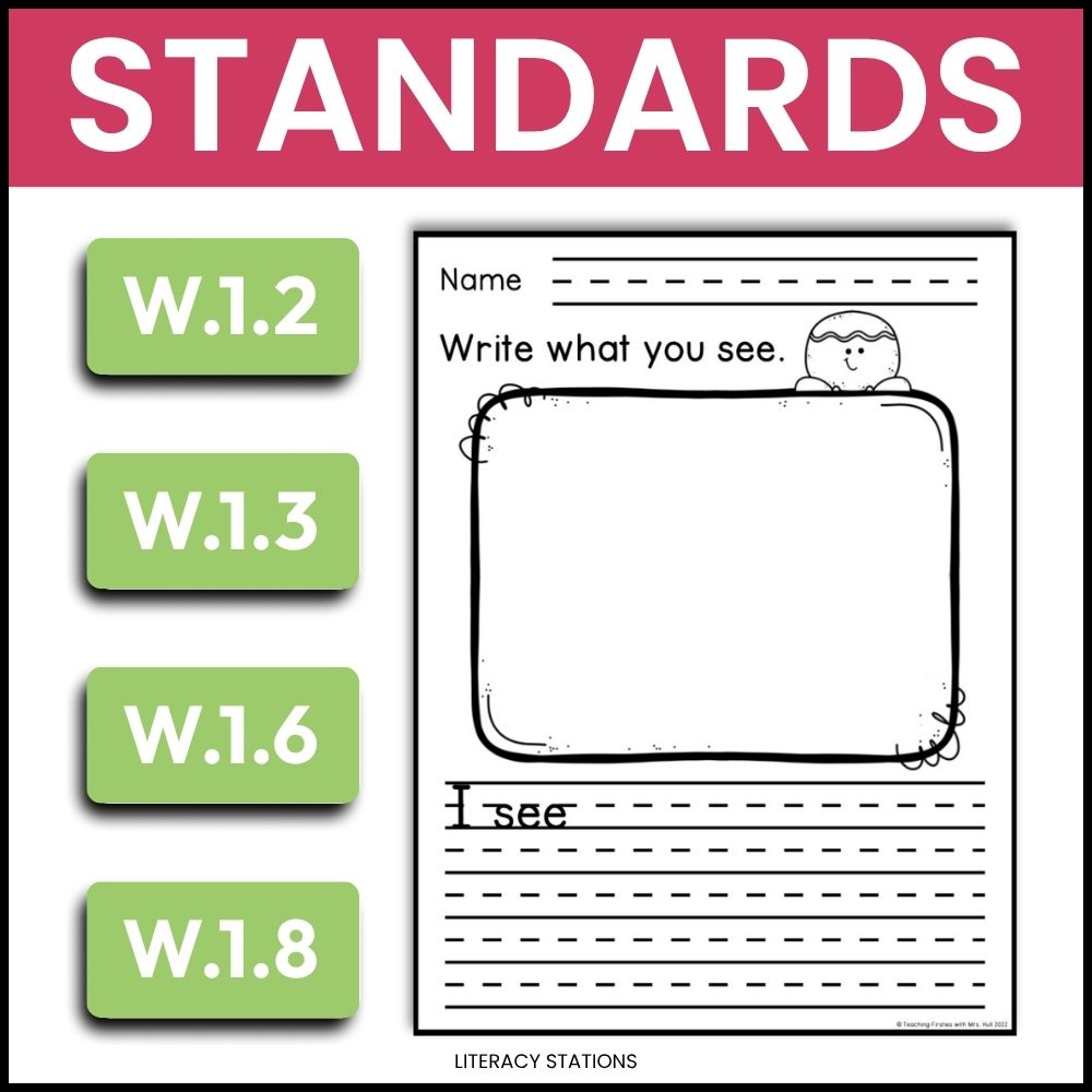 first grade writing centers