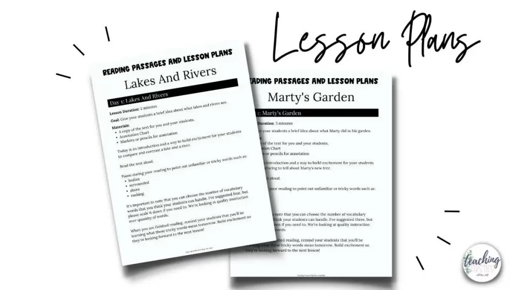 close reading guide lesson plans 1