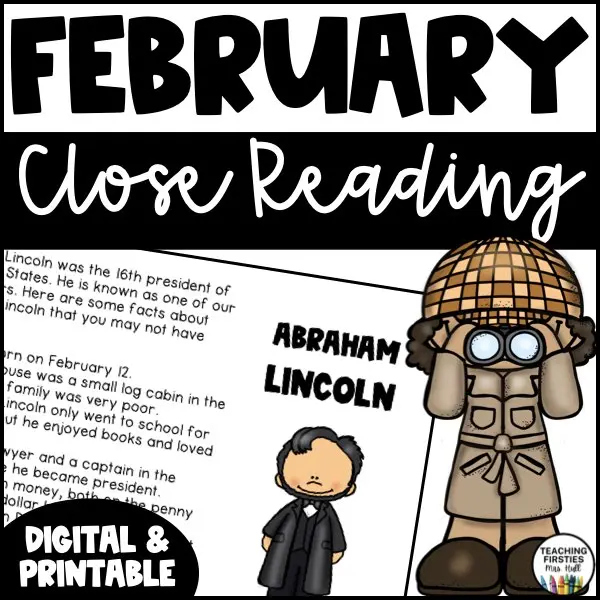 close reading passages february 1