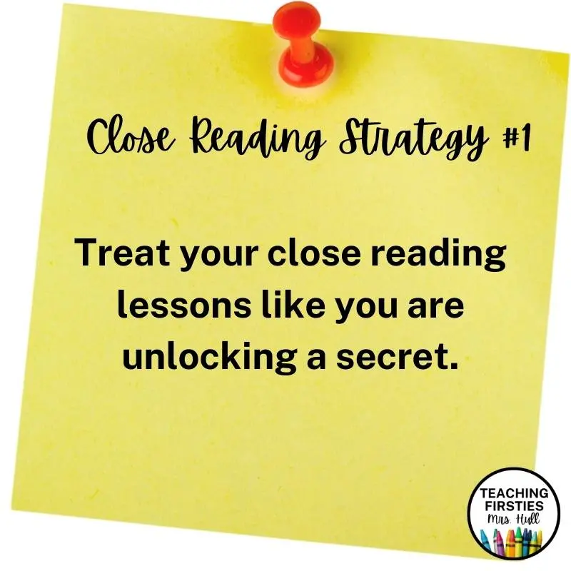 strategies for close reading